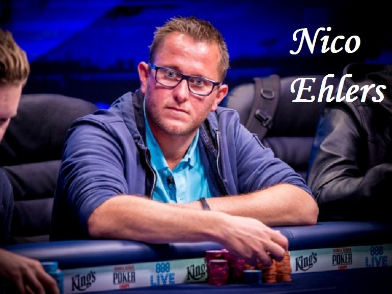 Nico Ehlers at 2017 WSOPE PLO event